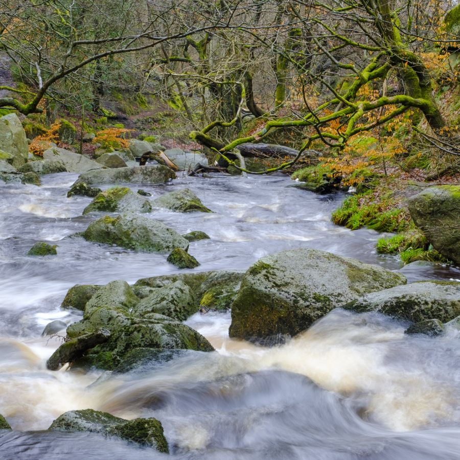 Student photography workshop in the Peak District